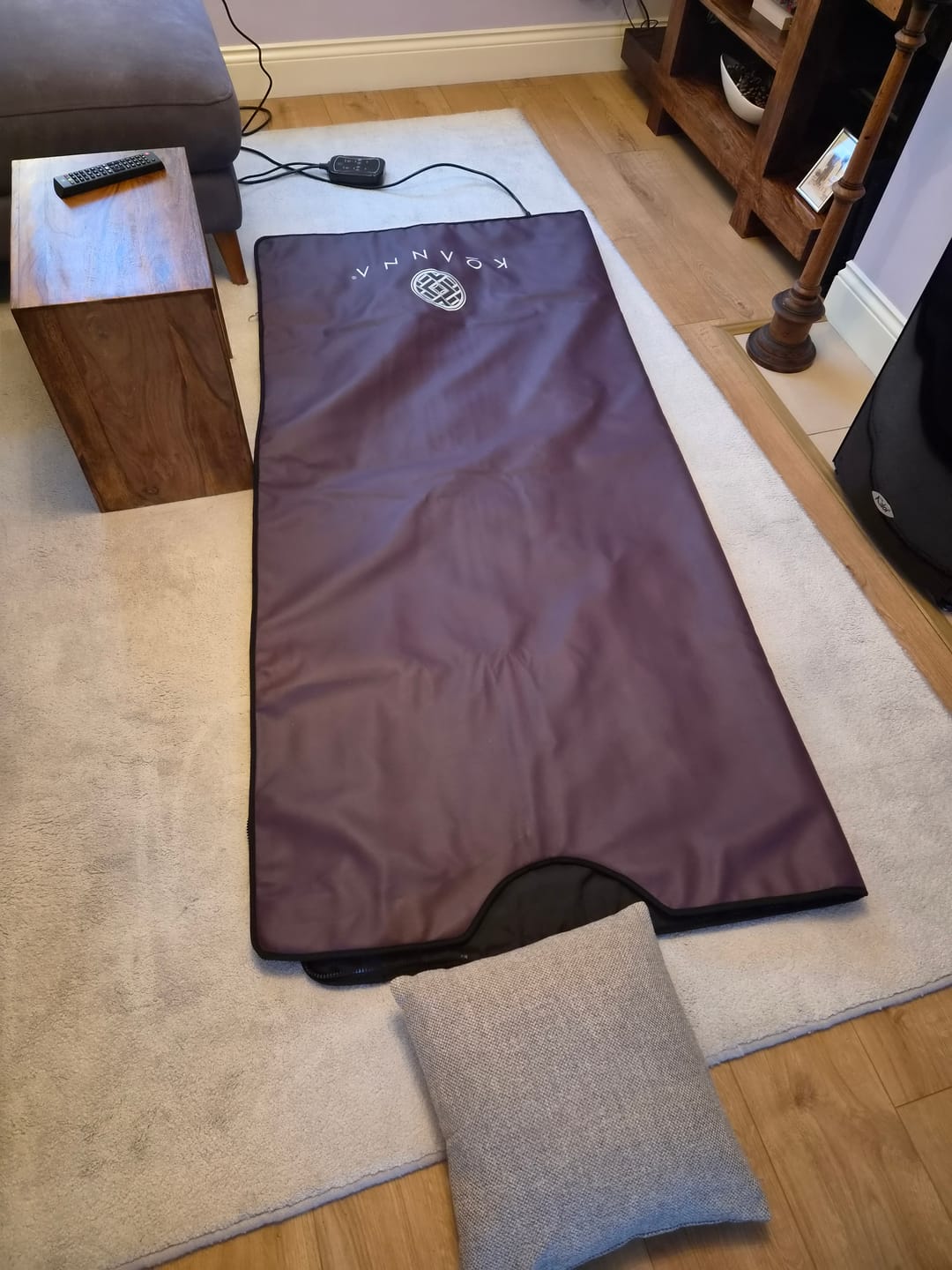 Customer photo review of Koanna® Infrared Sauna Blanket