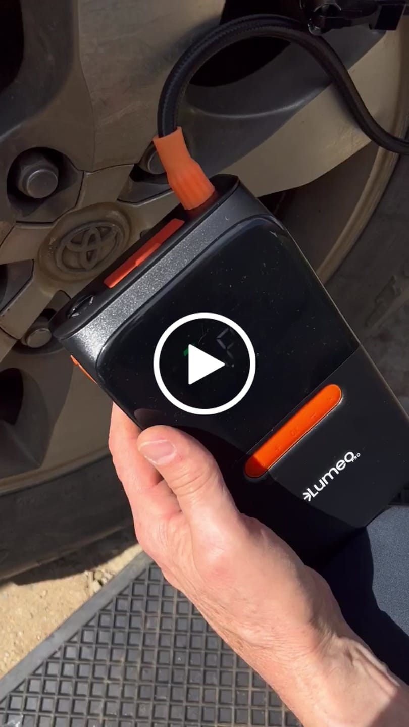 Customer video review of Lumeo Pro Smart Pump Xtreme - With Jump Starter