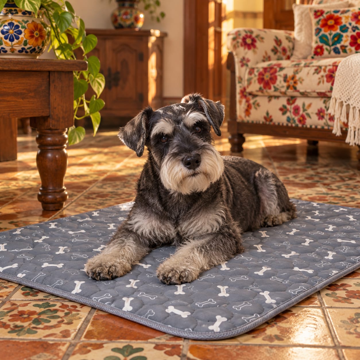 Customer photo review of PawSpot™ — El último tapete para pipí que comprarás