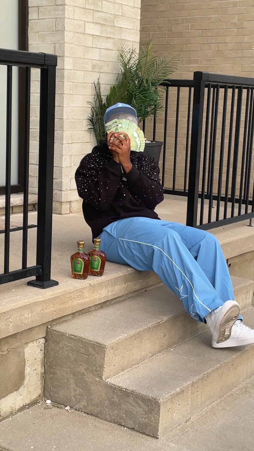 Customer photo review of Aelfric Eden Rhinestone Pullover Hoodie
