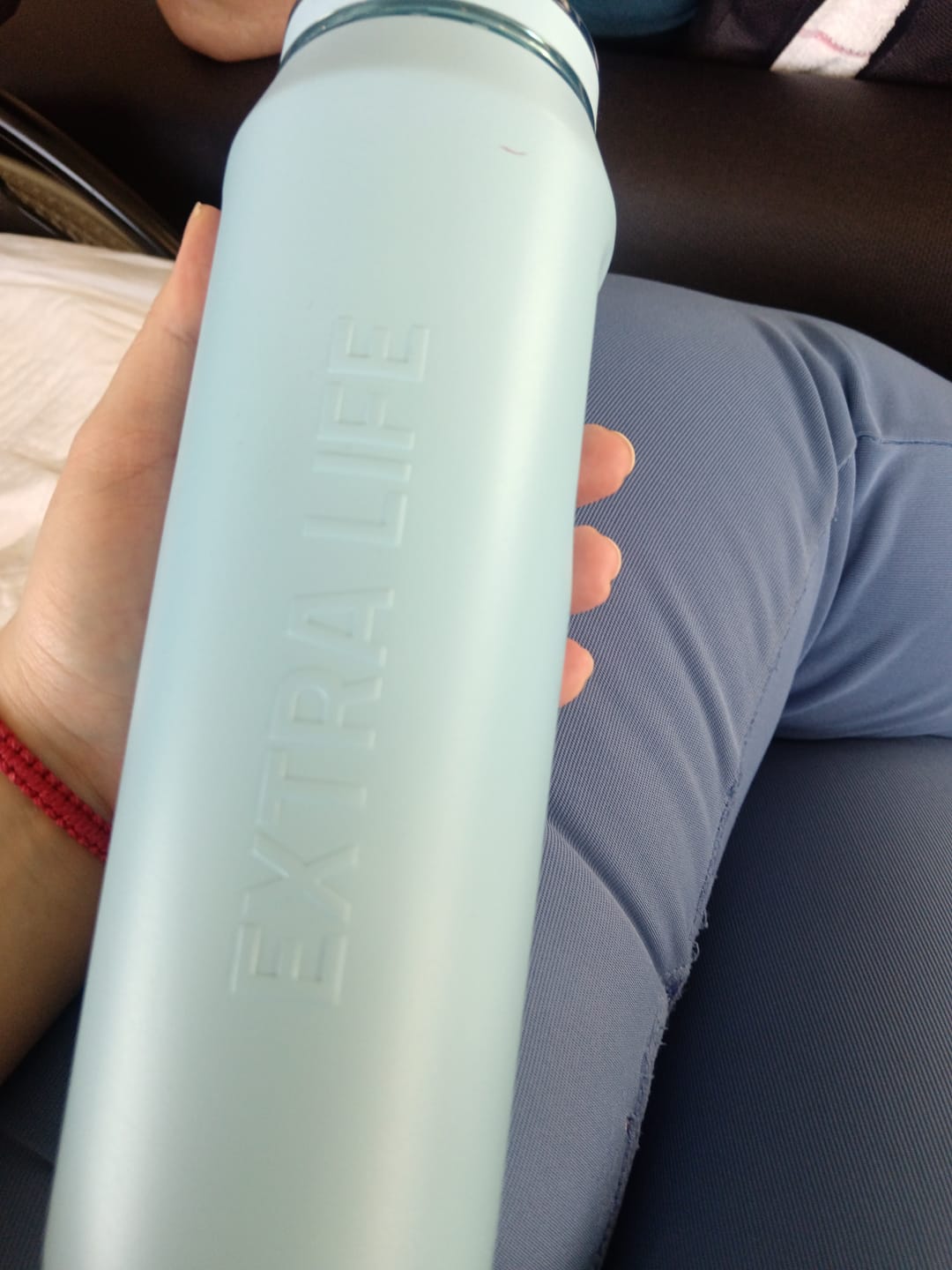 Customer photo review of Botella Térmica Acero Inoxidable 750 ml