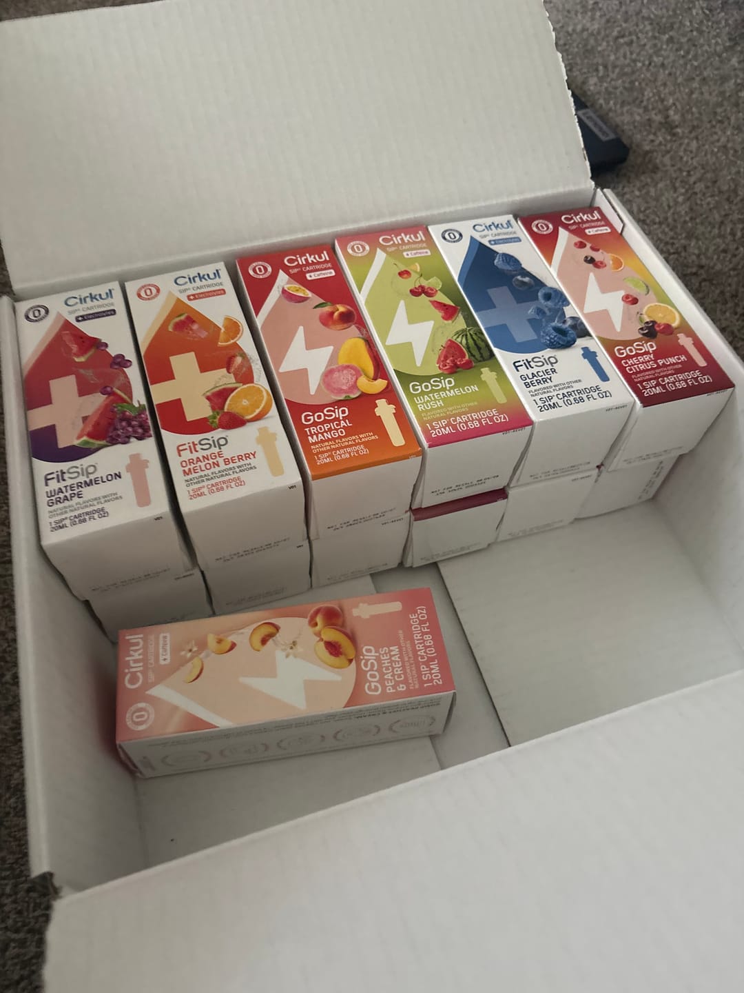 Customer photo review of GoSip Blue Raspberry