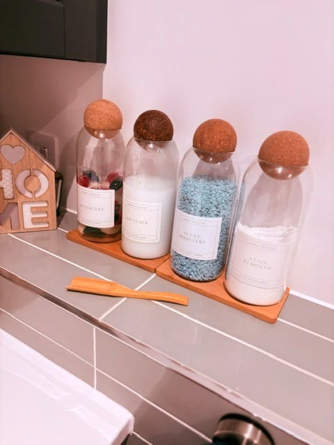 Customer photo review of Glass Cork Ball Jar (Multiple Sizes)