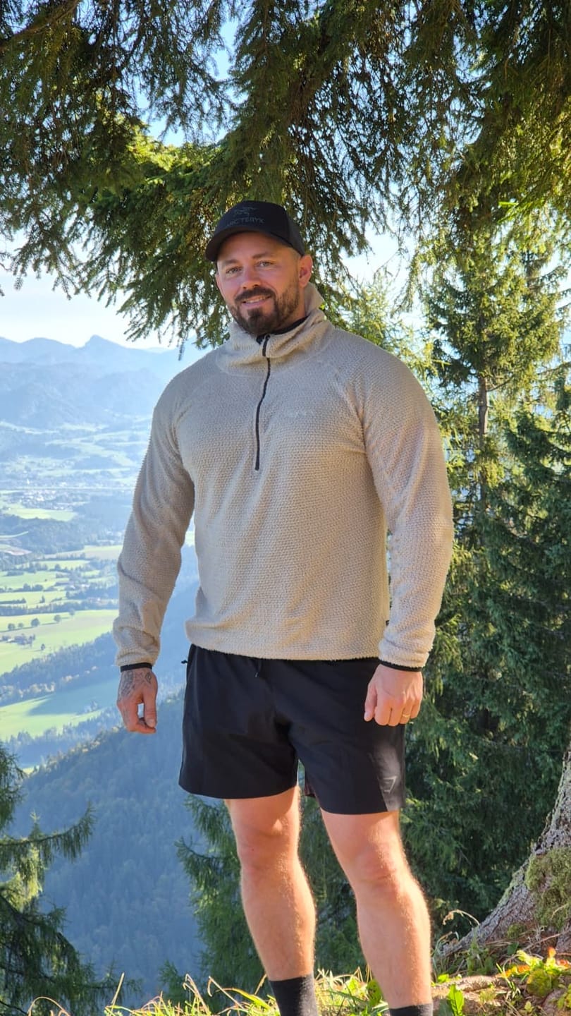 Customer photo review of Phantom Alpha 90 Half Zip