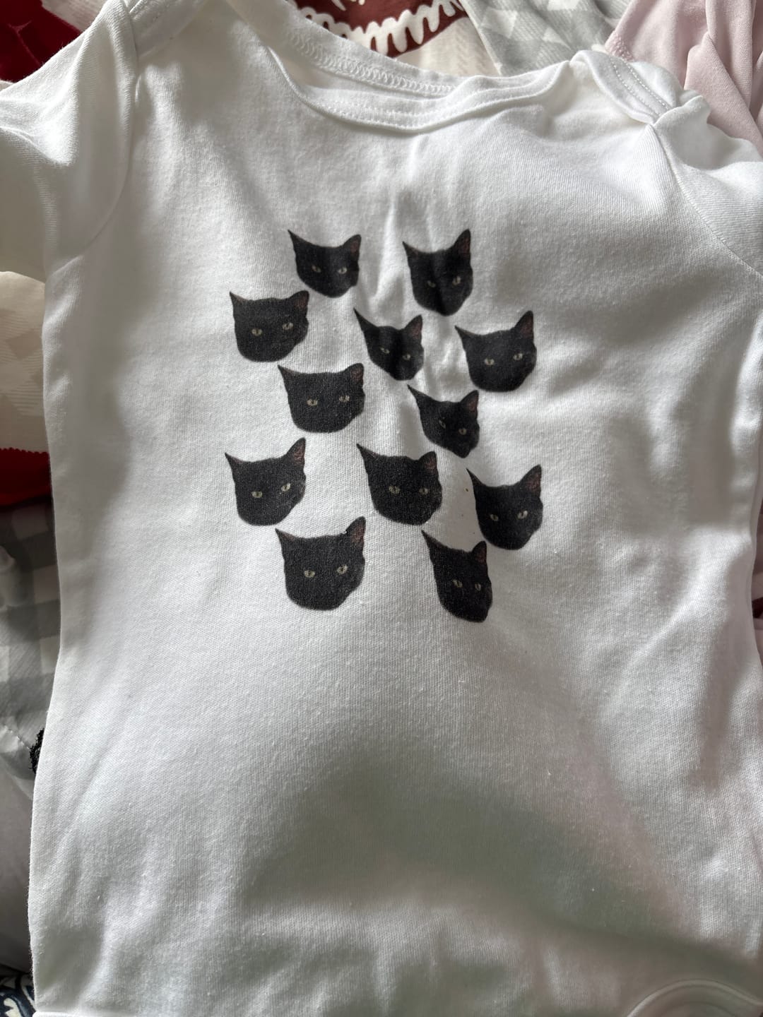 Customer photo review of Personalisierter Babybody - Photo Face Print