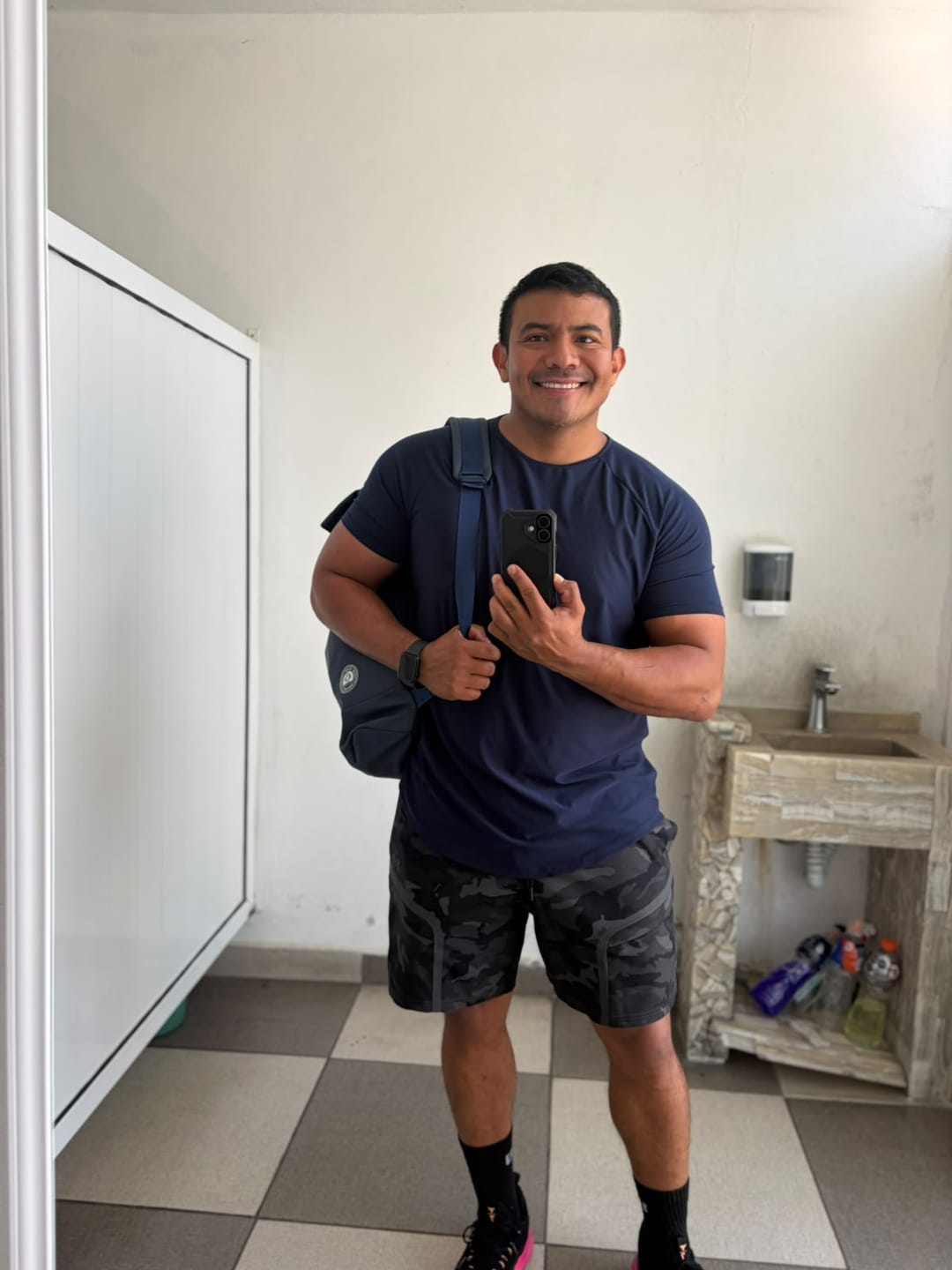 Customer photo review of Training Long Sleeve - Navy Blue