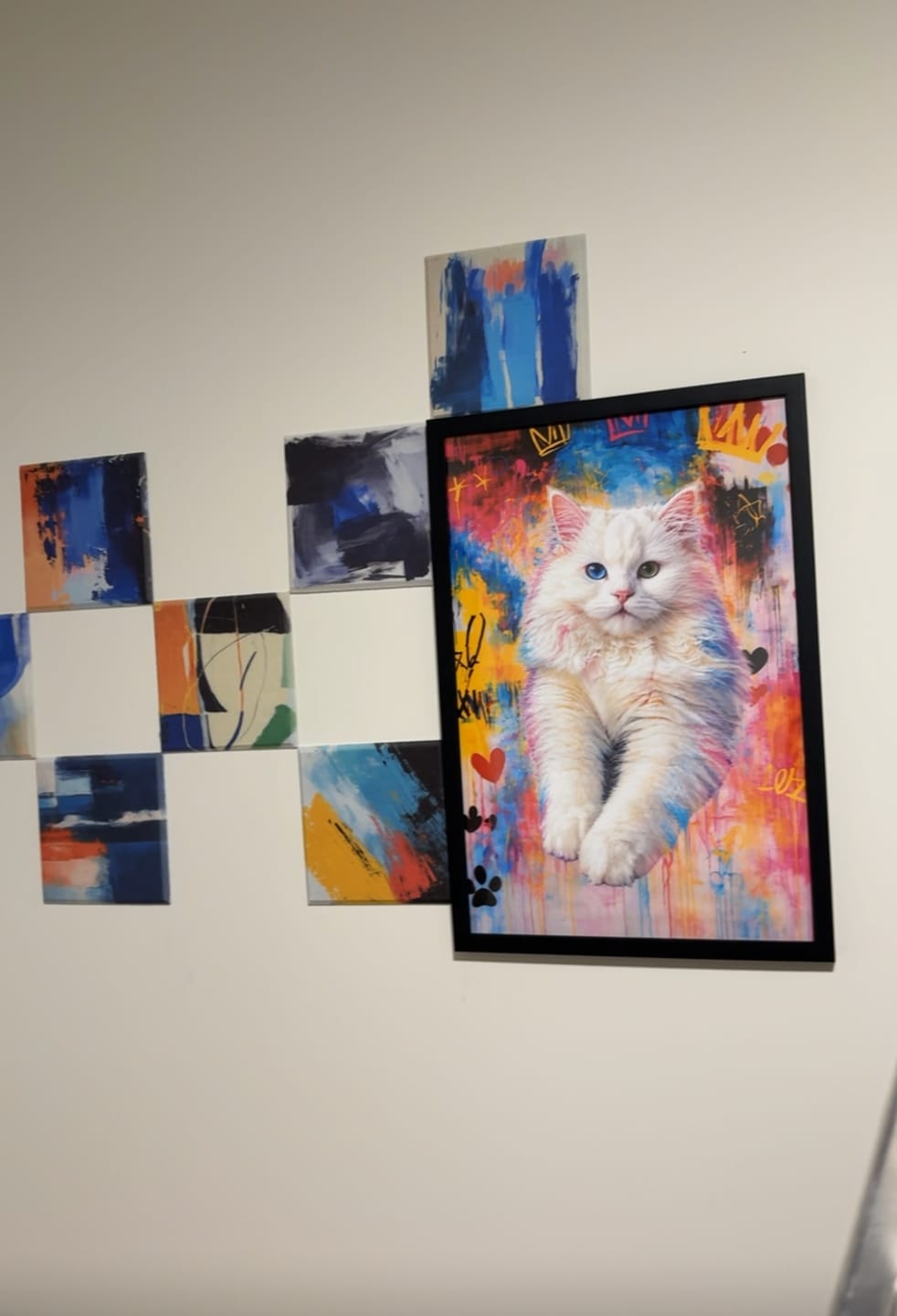 Customer photo review of Graffiti - Personalized Poster