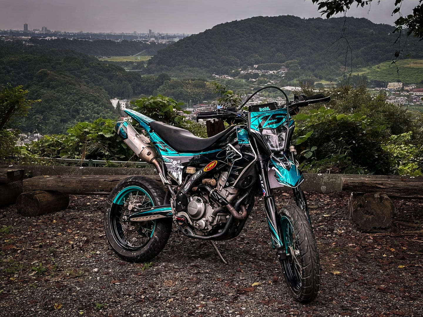 Customer photo review of Blaze - Graphics kit (LIMITED EDITION)