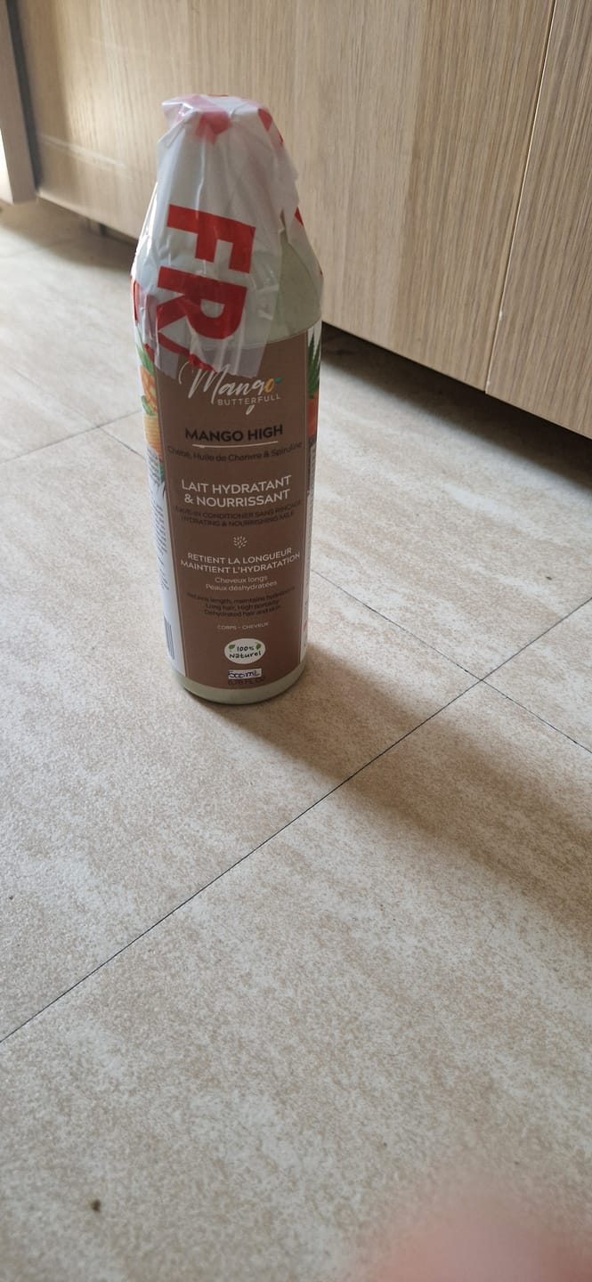 Customer photo review of Lait hydratant et nourrissant - HIGH