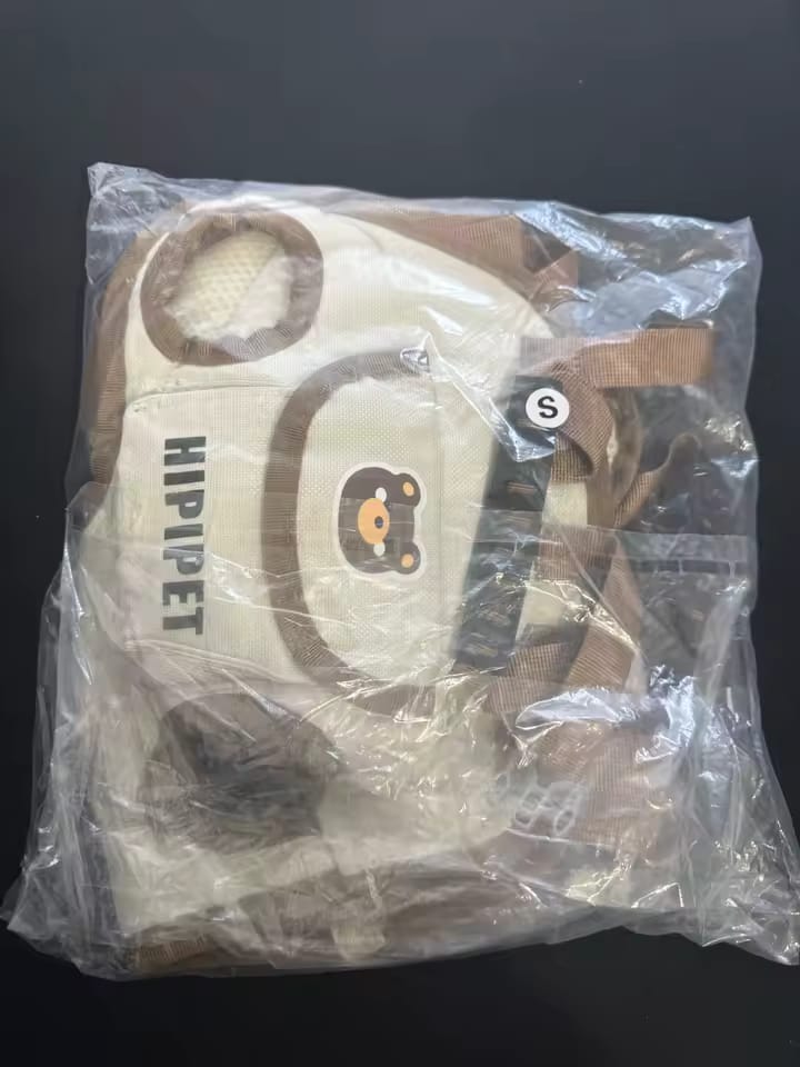 Customer photo review of Arnés de Transporte para Perros Pequeños