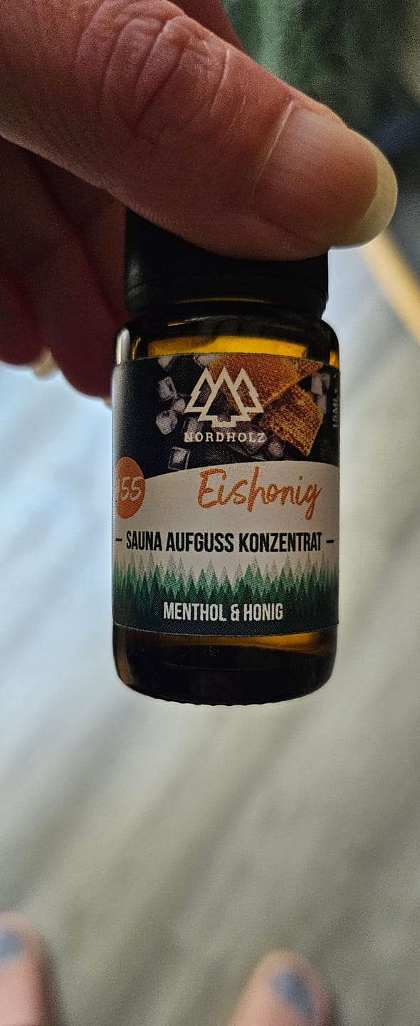 Customer photo review of Sauna Aufguss Konzentrat #55 Eishonig