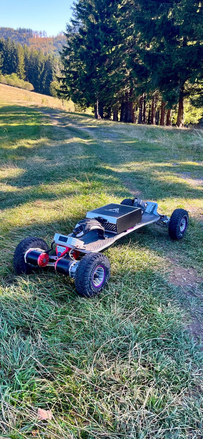 Customer photo review of Acedeck® Nyx Z5 Off-road Electric Skateboard-THE TOTAL OFF-ROAD WEAPON