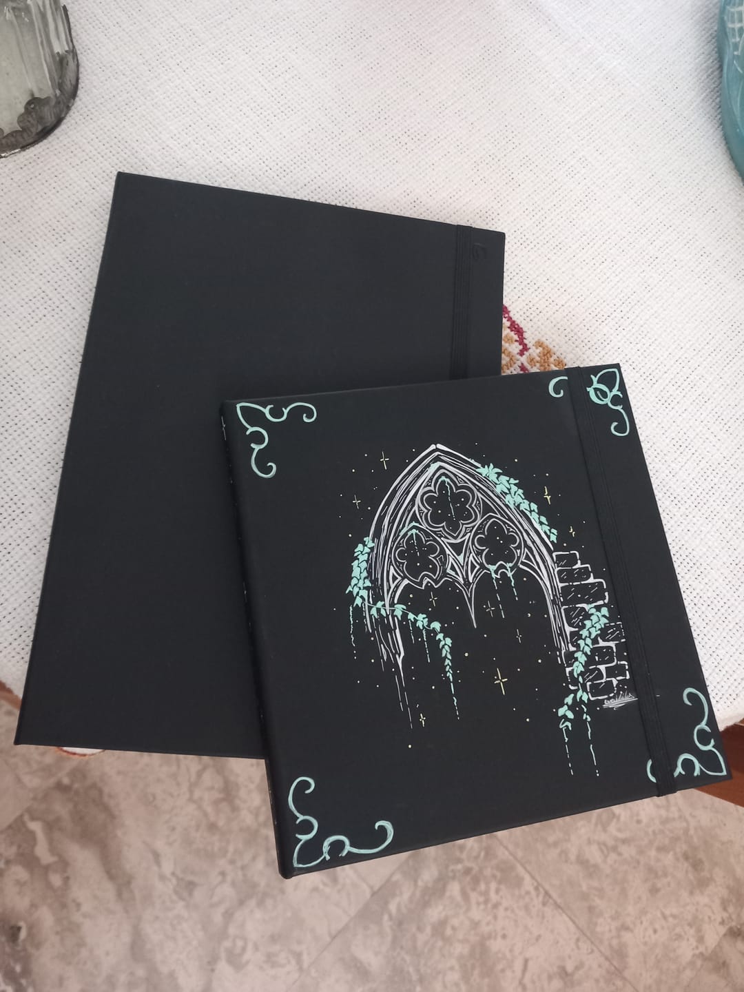 Customer photo review of Ohuhu Bleedproof Double-Sided Marker Pad with PU Cover