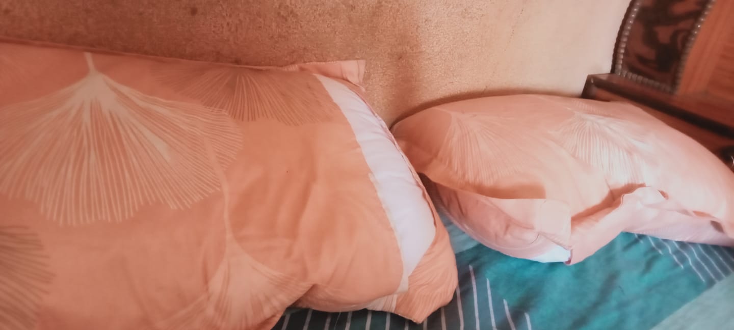 Customer photo review of Flo Adjustable Pillow (Fibre)