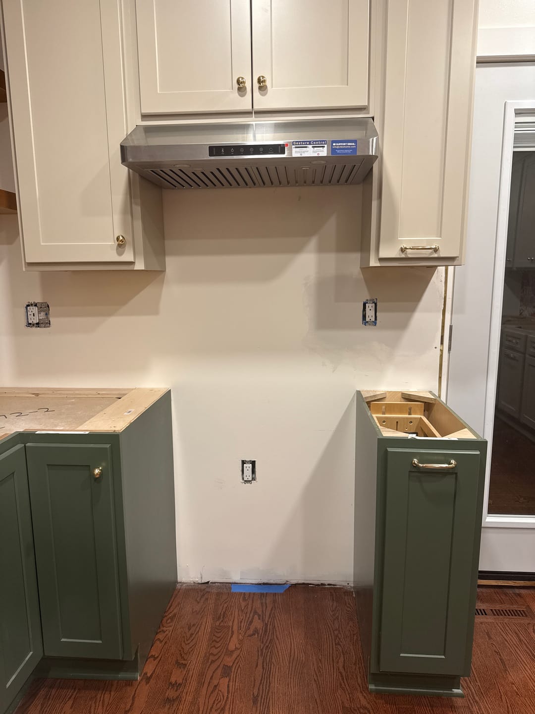 Customer photo review of Classic Cabinet Pulls - Unlacquered Brass Polished