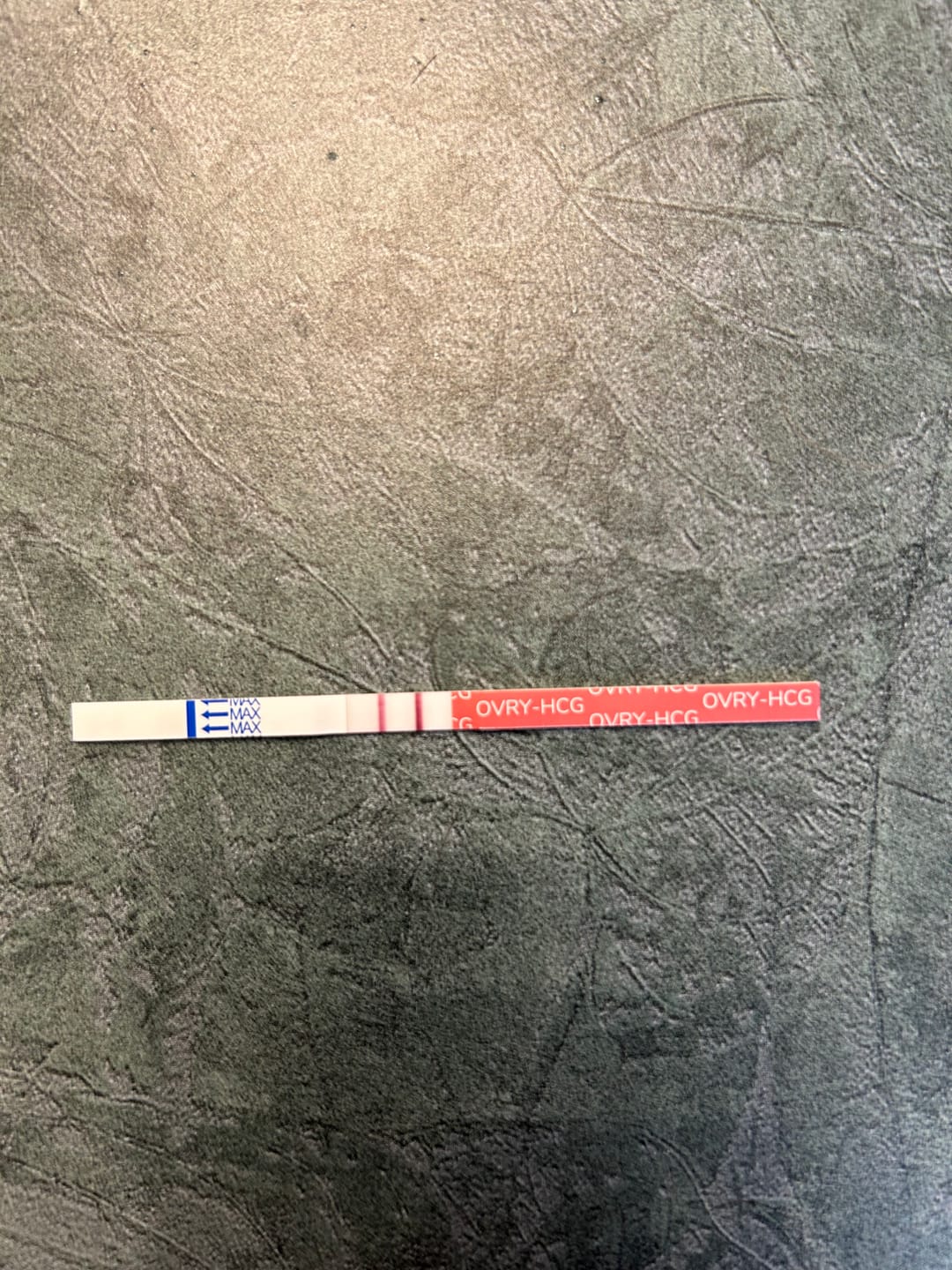 Customer photo review of Pregnancy Test Strips (Ultra-Sensitive)