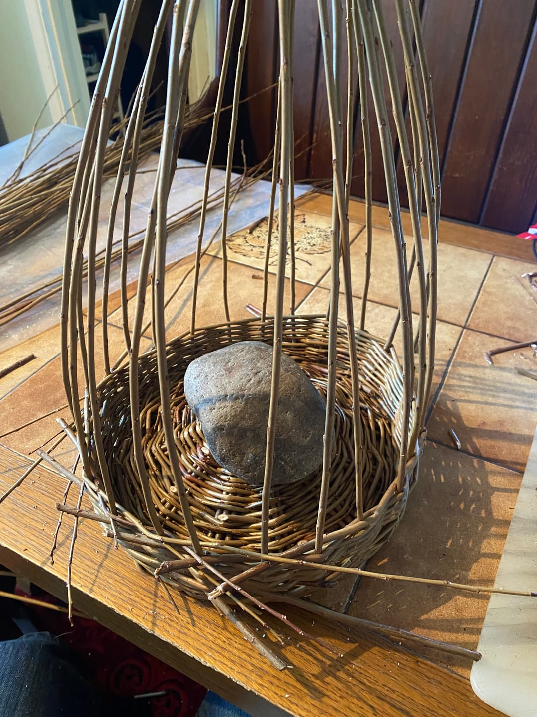 Customer photo review of The Asymmetric Basket - Course and Kit