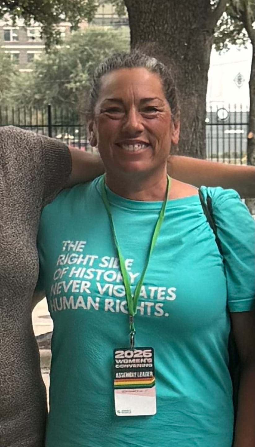 Customer photo review of Right Side of History Unisex T-shirt