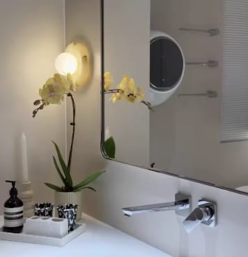 Customer photo review of Rosso | Marble Wall Lamp