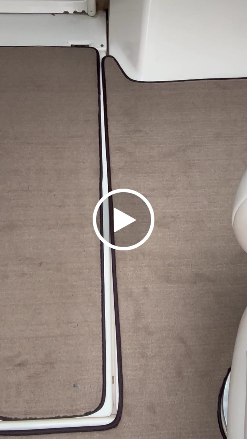 Customer video review of 2000 Chaparral 216 SSI Snap in Boat Carpet