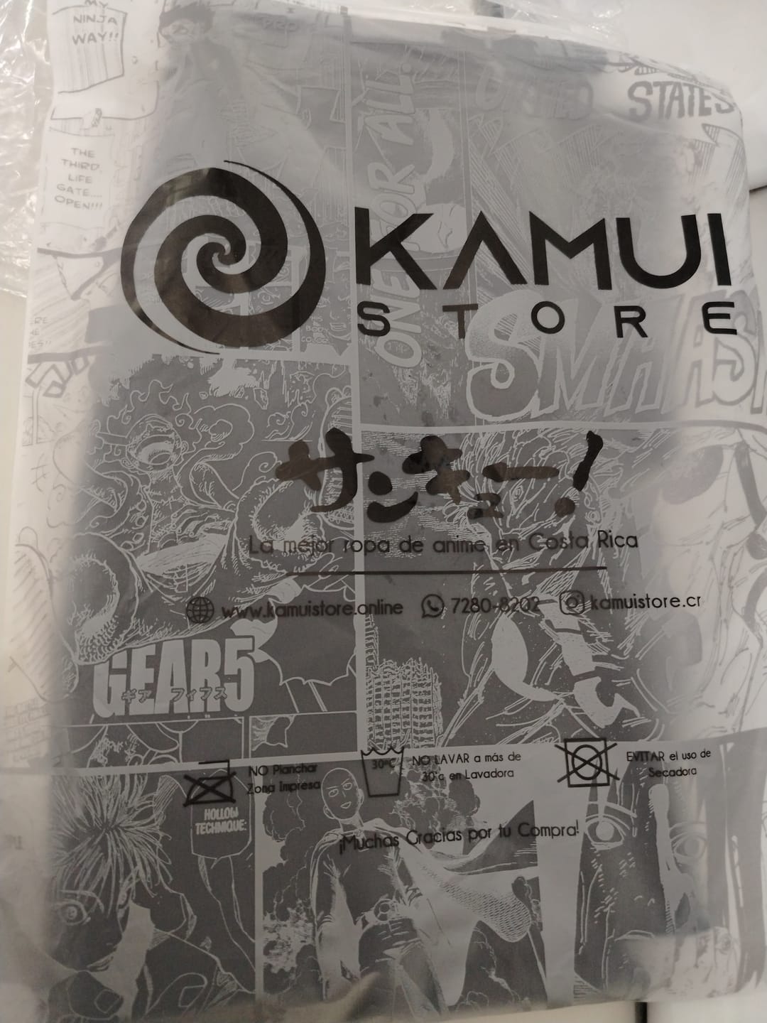 Customer photo review of Camisa Maki Zenin - Jujutsu Kaisen