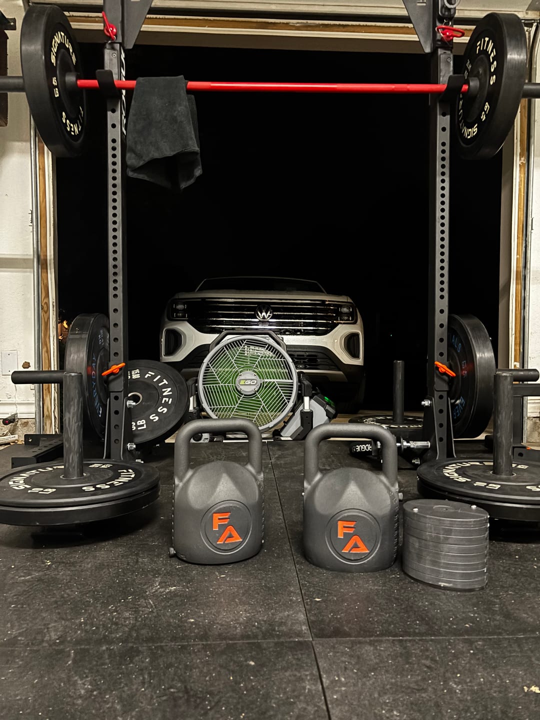 Customer photo review of FA Adjustable Kettlebell