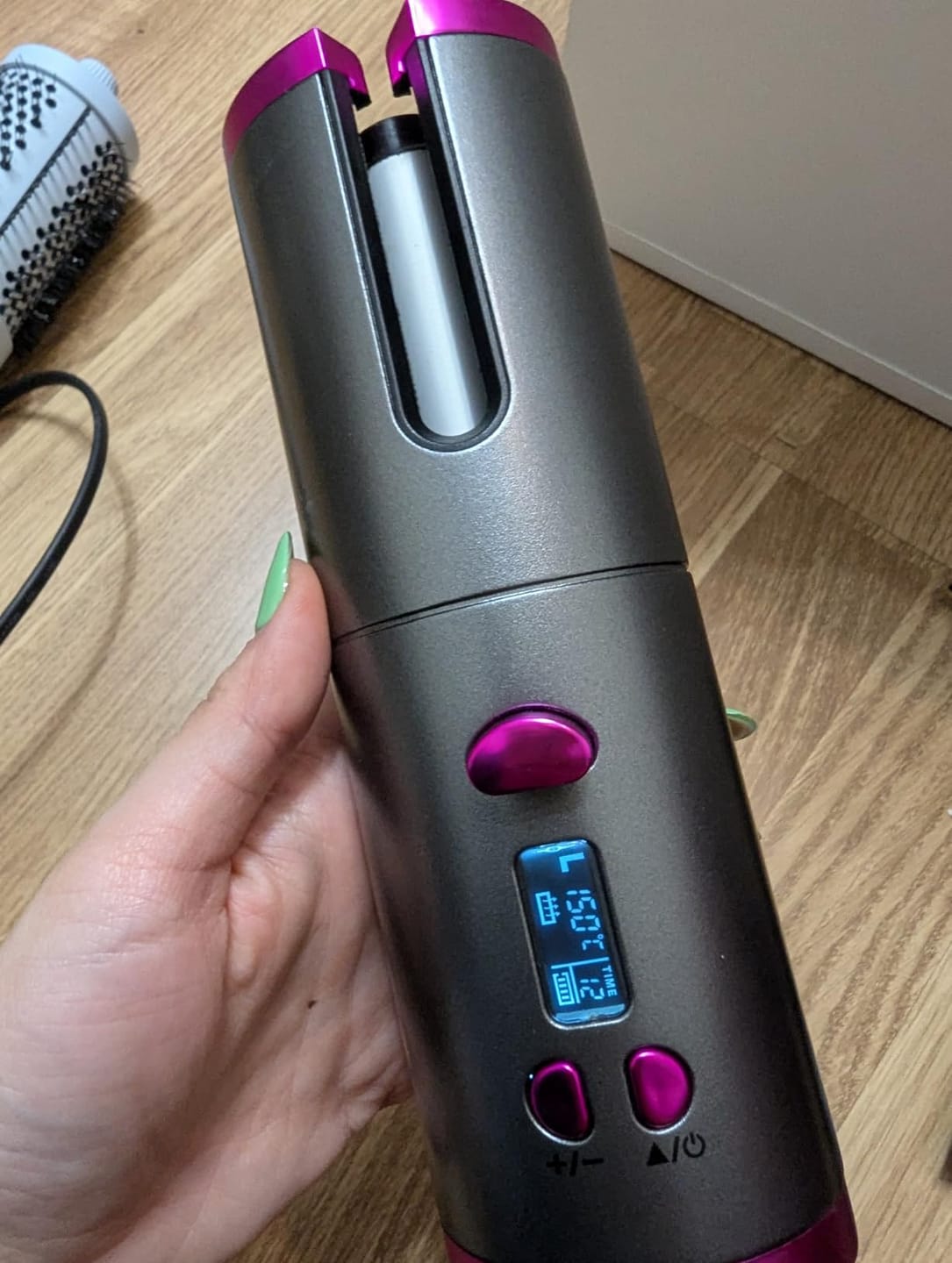 Customer photo review of Rizador de pelo AUTOMÁTICO