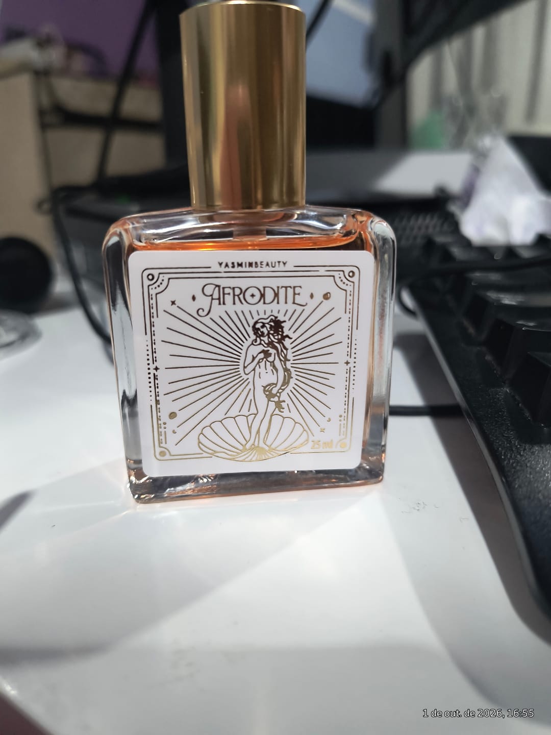 Customer photo review of Fragrância Afrodite Miniatura