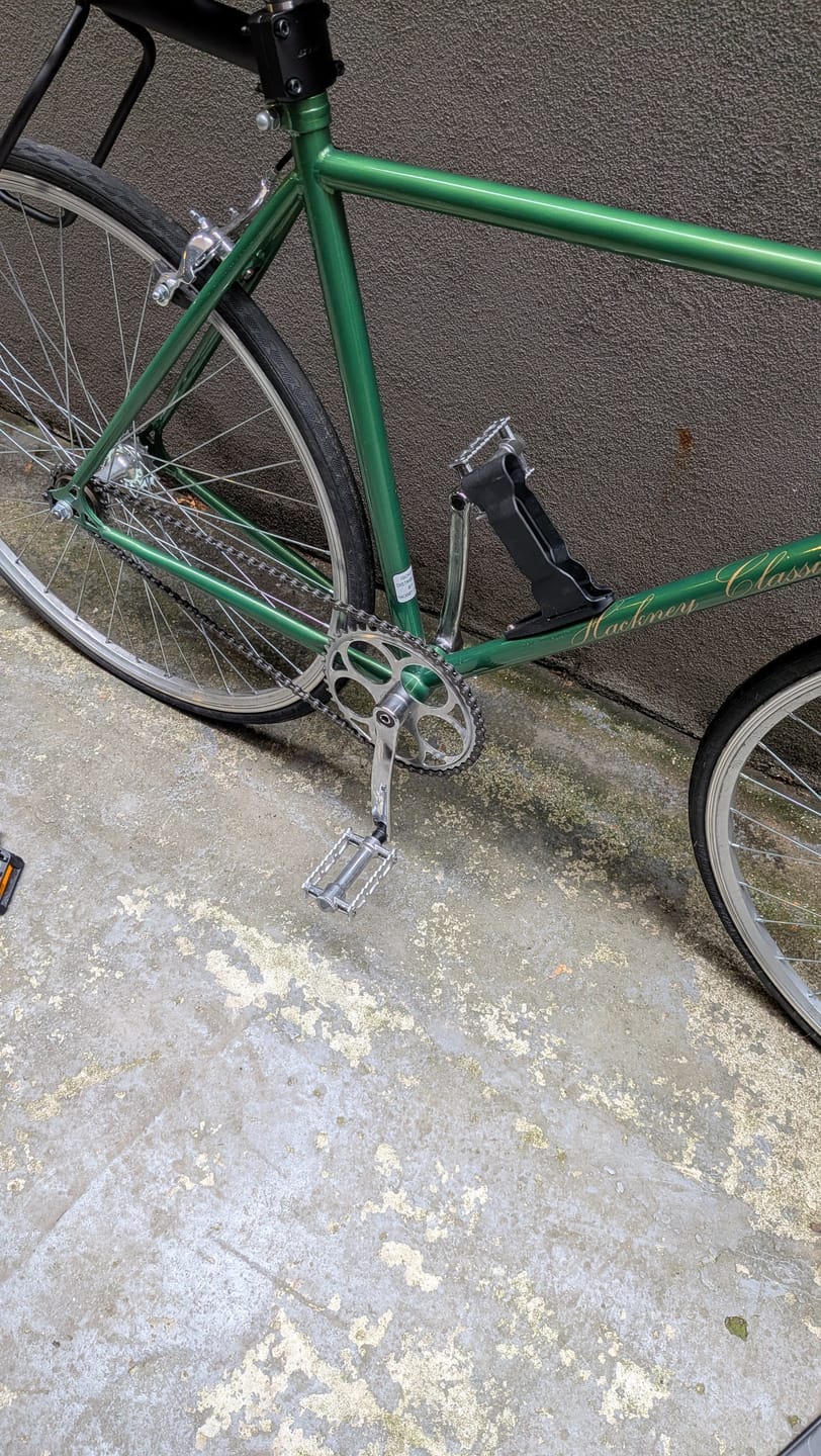 Customer photo review of Temple Traditional Metal Pedals