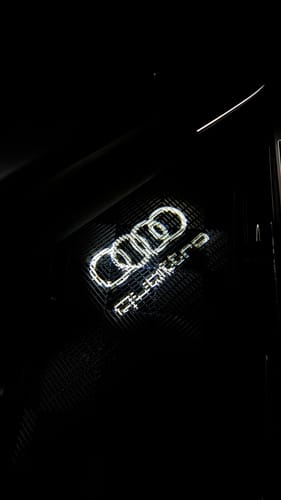 Customer photo review of AUDI DOOR LIGHTS