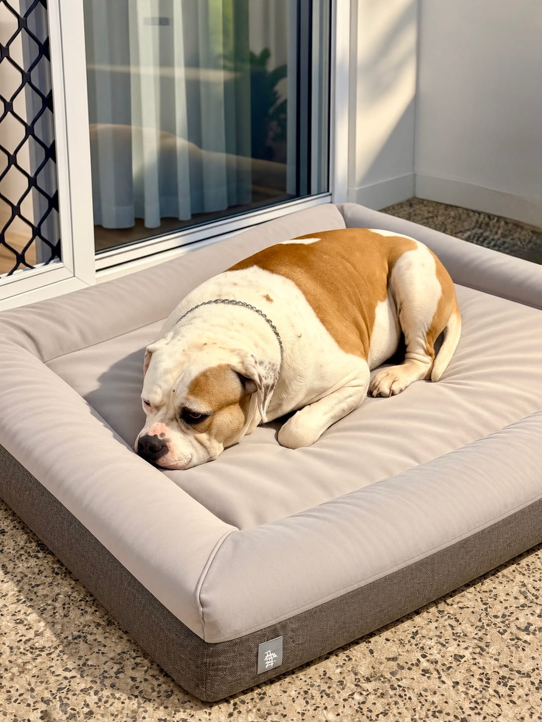 Customer photo review of Best Orthopedic Dog Bed | Fur King "Ortho"