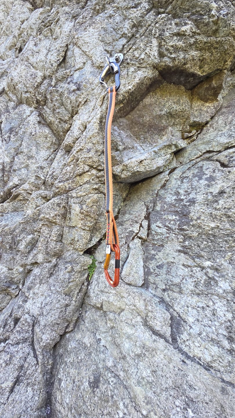 Customer photo review of Panic Device for Climbing