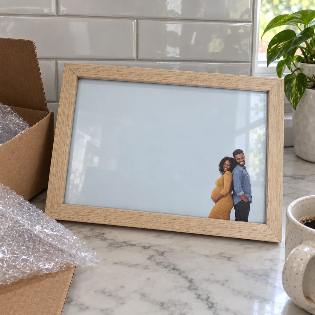 Customer photo review of Custom Ultrasound Light Frame