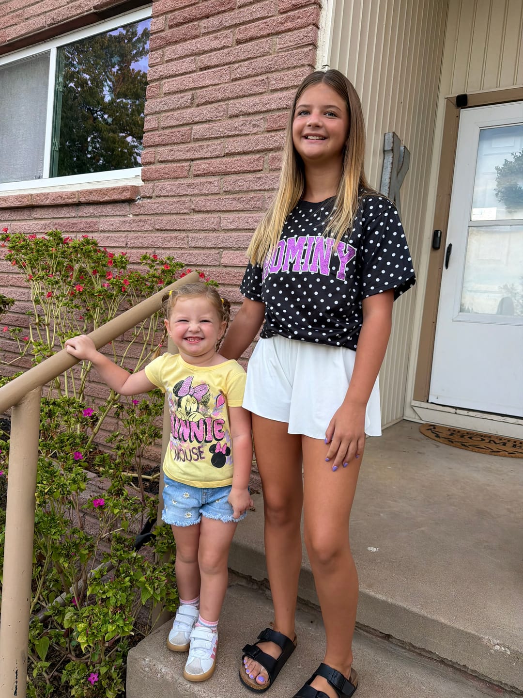 Customer photo review of Custom Glitter Team Name Polka Dot T-Shirt | Personalized Sports Mom Crew Neck Tee | Game Day Wear