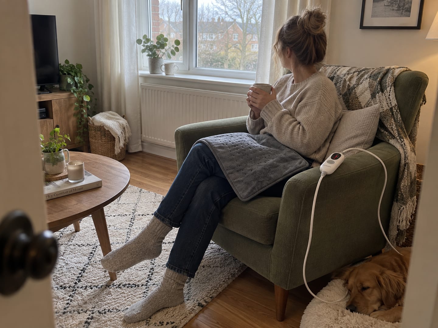 Customer photo review of Bewegwohl Heating Pad