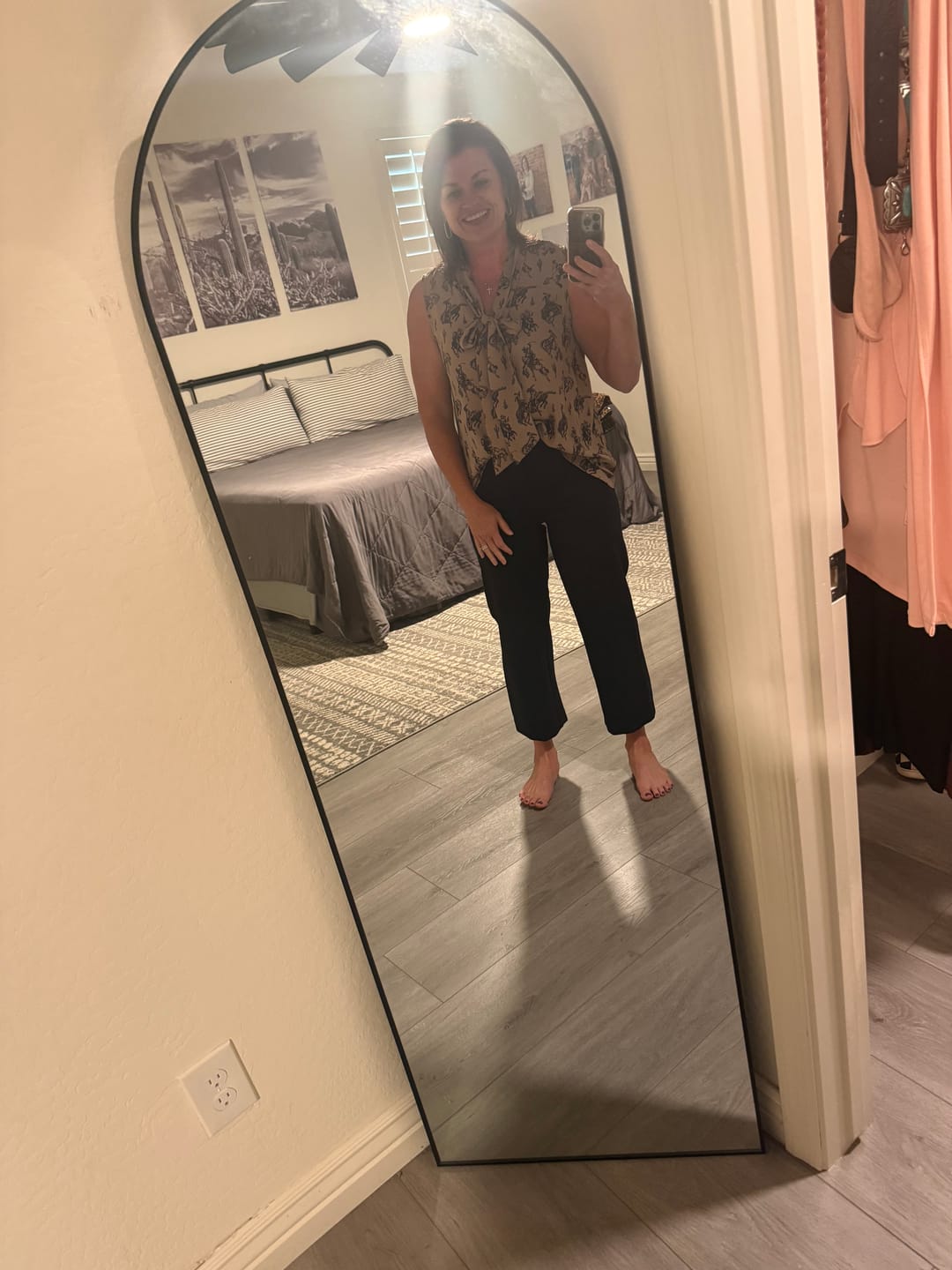 Customer photo review of The Outlaw Dress Tank