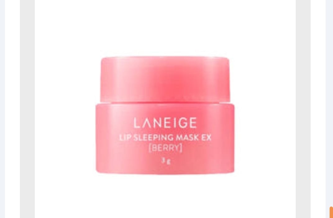 Customer photo review of Nakts maska lūpām LANEIGE Lip Sleeping Mask EX Berry