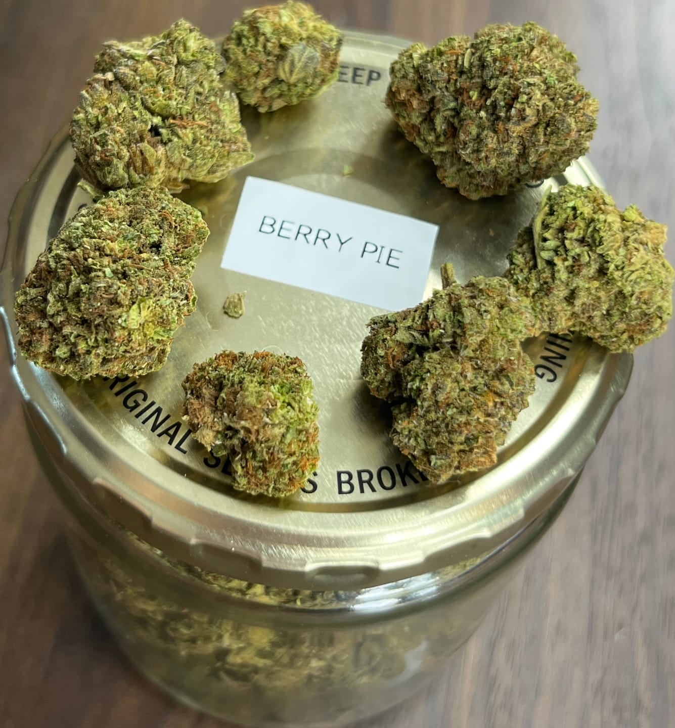 Customer photo review of Bulk THCA Flower Pounds