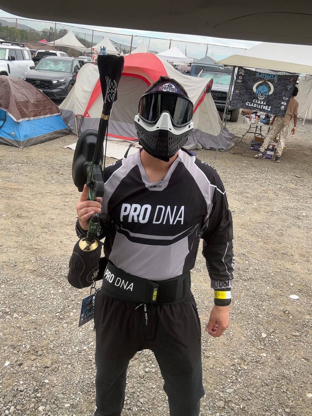 Customer photo review of PRO DNA™ LOCKDOWN HARNESS - CHECKERED WHITE (4+7 PODS)