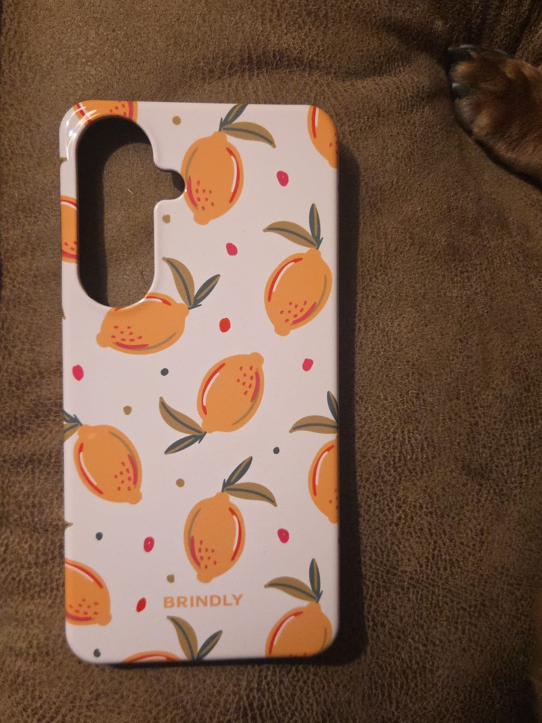 Customer photo review of Lemonista - Tough Phone Case