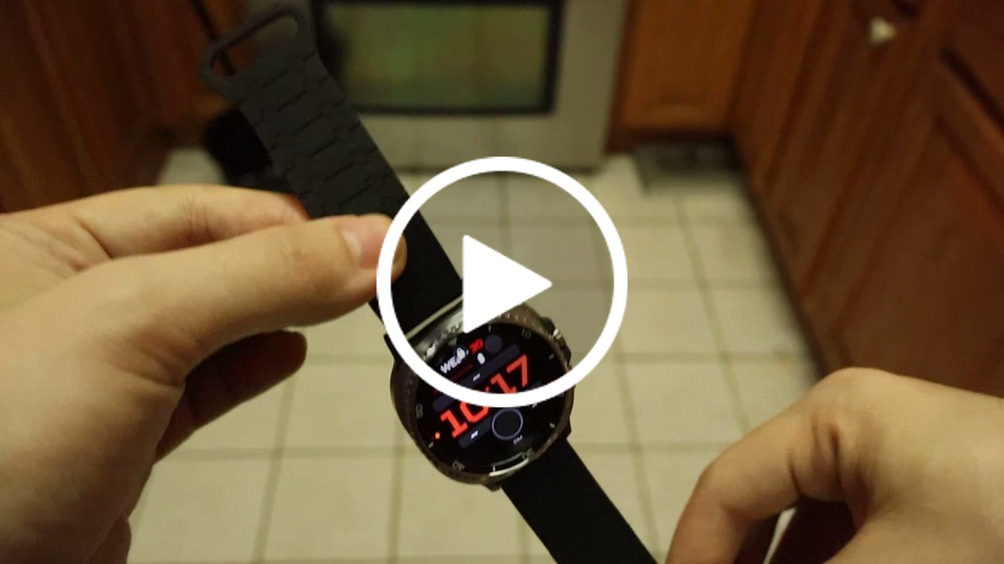 Customer video review of Samsung Galaxy Watch8, 9 & Ultra Two-Tone Magnetic Silicone Band