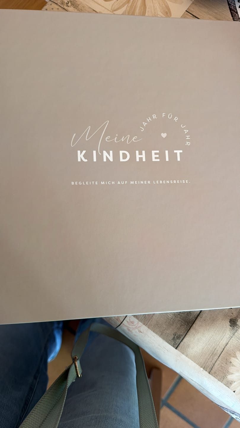 Customer photo review of Erinnerungsordner - Das Zuhause eurer wertvollsten Erinnerungen