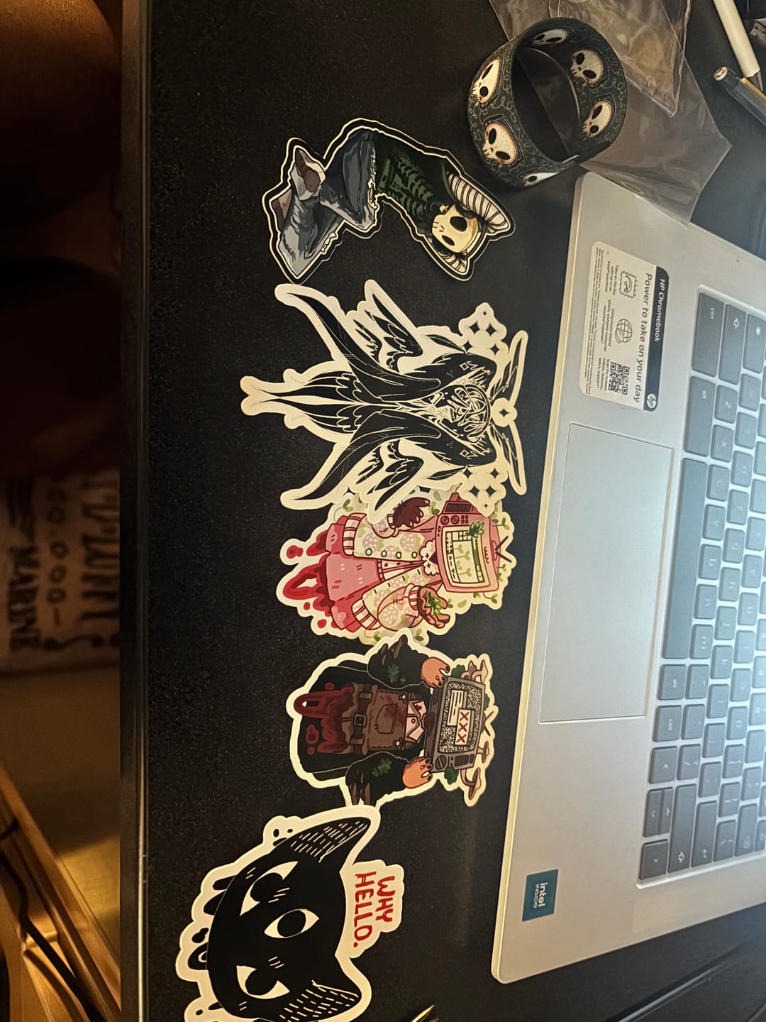 Customer photo review of Mushroom Ghost Keychains