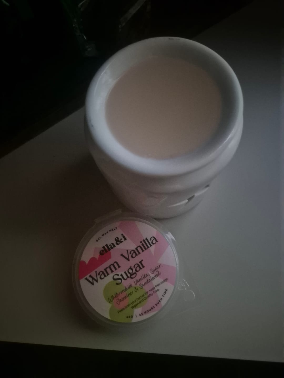 Customer photo review of Warm Vanilla Sugar Gel Melt