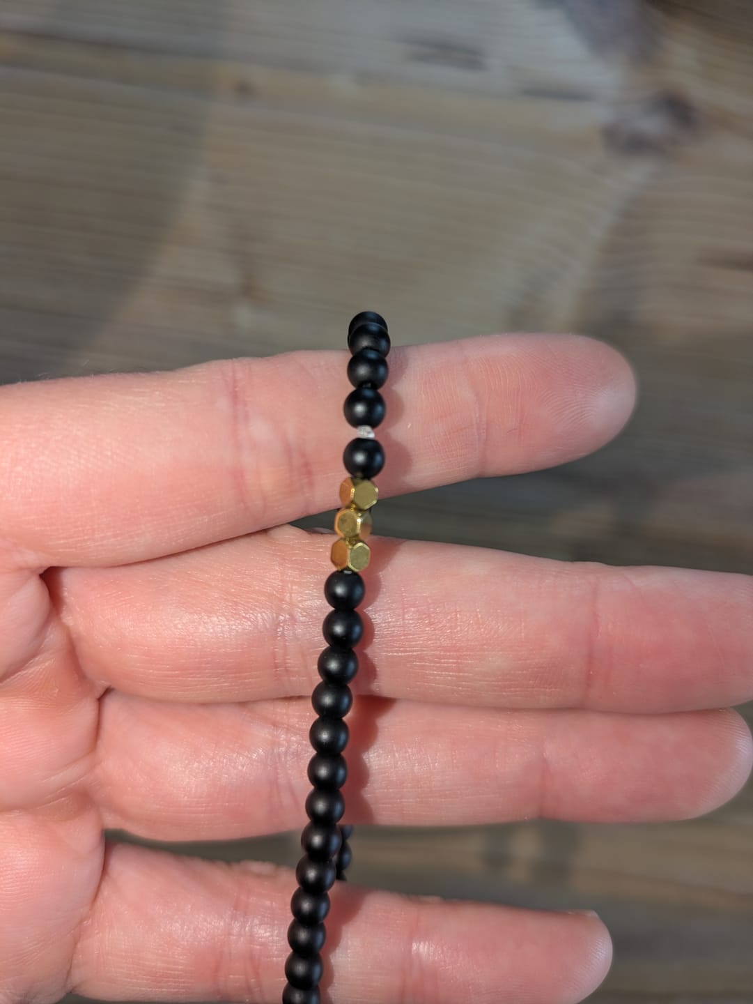 Customer photo review of Obsidian Anti-Negativität Set