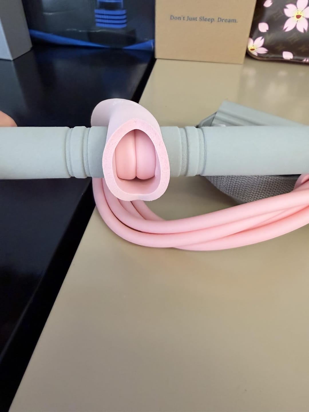 Customer photo review of AnchorFit Pedal Resistance Band