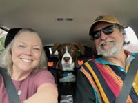 Customer photo review of Aktoclean RoadBed™️ – Extension de banquette rigide pour chien