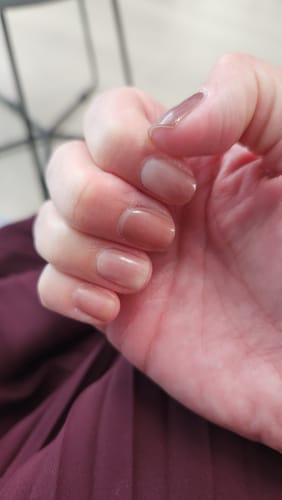 Customer photo review of Rosetta | Jellies DIY Soft Semi Cured Gel Nail Wraps