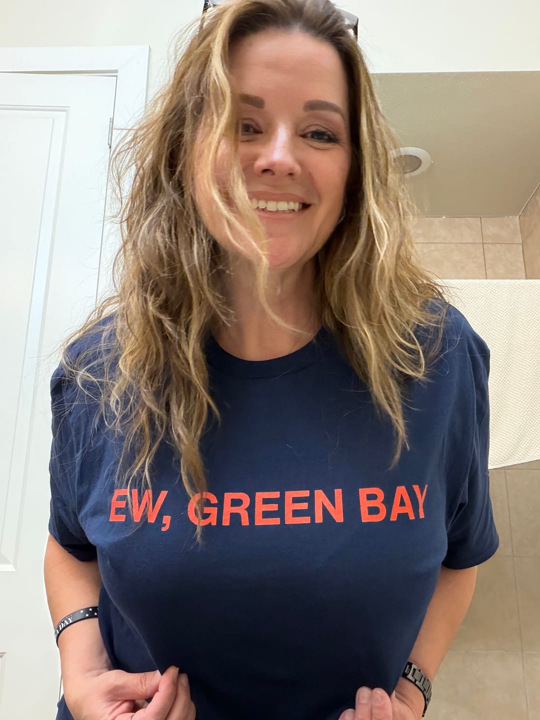 Customer photo review of Ew Green Bay T-Shirt