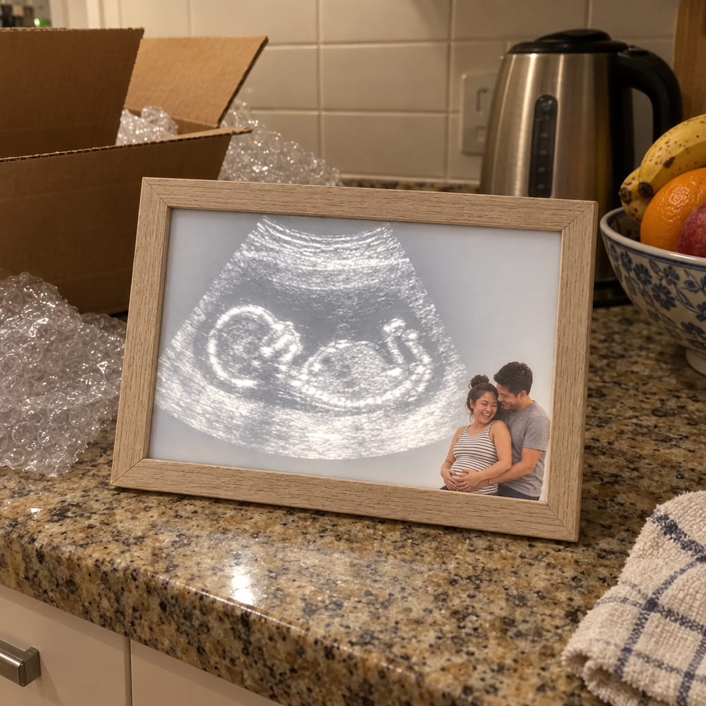 Customer photo review of Custom Ultrasound Light Frame